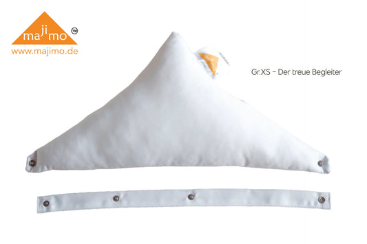 Gr. XS | majimo Drucknopfkissen – Der treue Begleiter