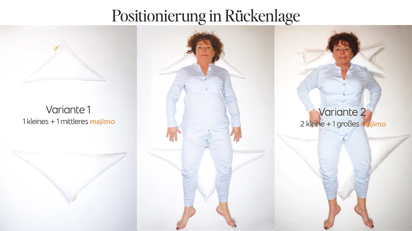 Gr. S | kleines majimo Kopfkissen – Der Perfektionist