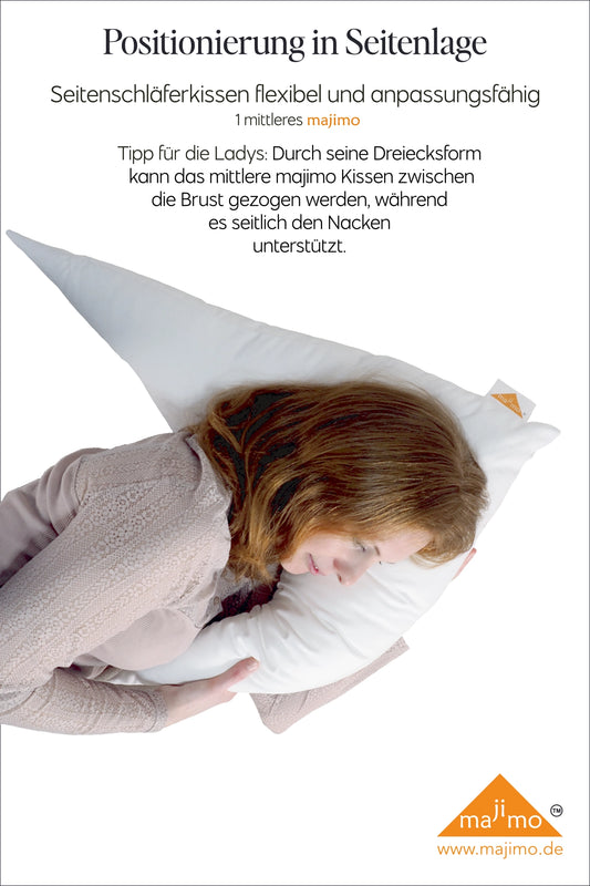 Gr. M | mittleres majimo Kissen – Der Allrounder | Alleskönner